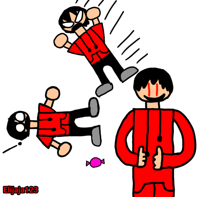 Epica Pelea por un Dulce