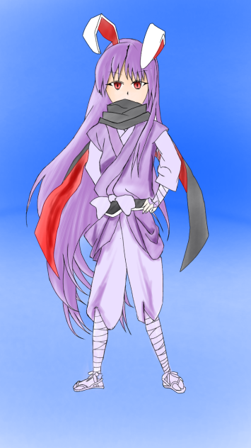 鈴仙 U イナバ Ibispaint