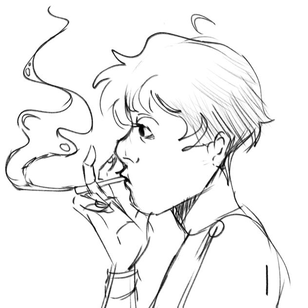 side profile study !TW! - ibisPaint