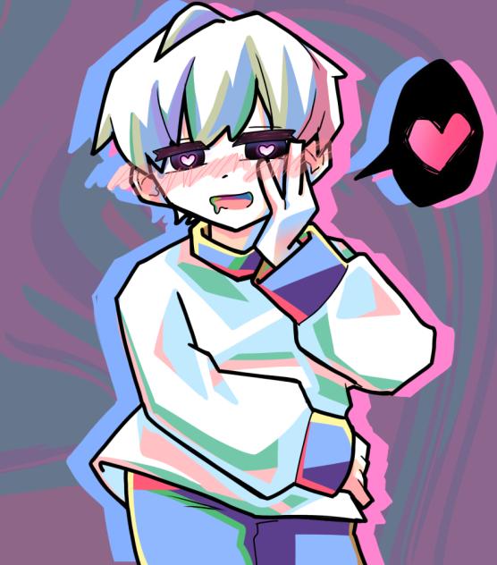 ハート目ぼくくん