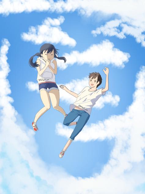 weathering with you (fan art)