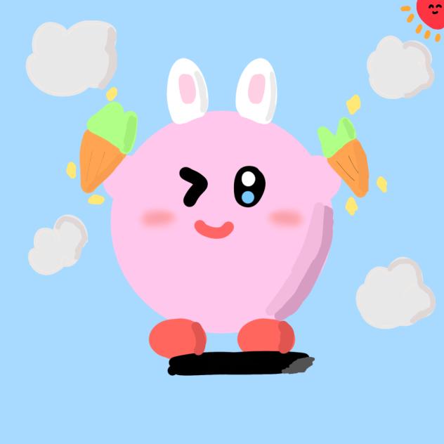 うさぎカービィ！