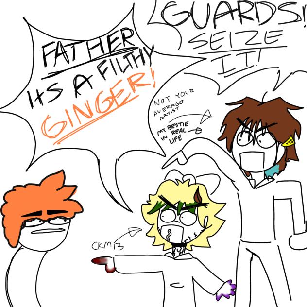 Filthy ginger (my little brother)