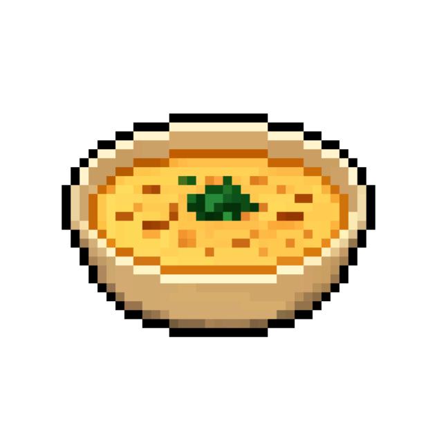 creamy soup pixel