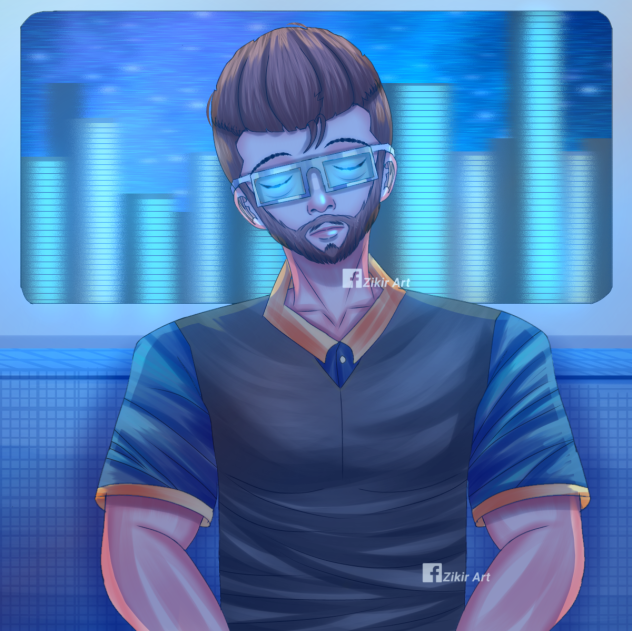 Fanart oc has a friend