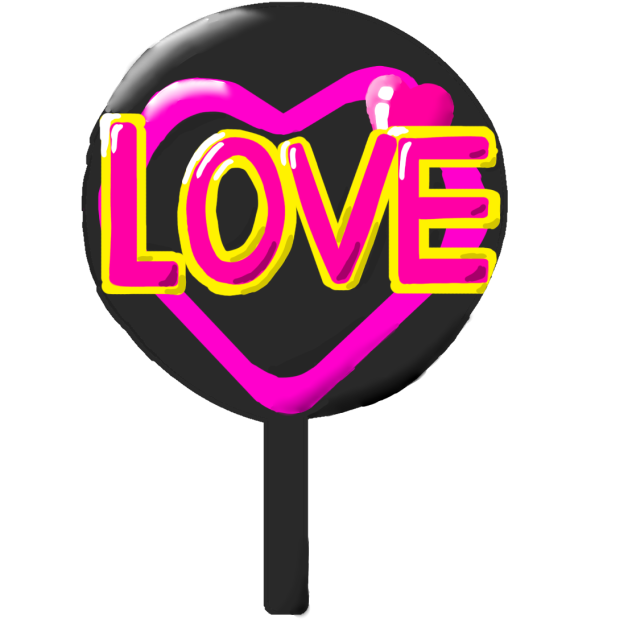 LOVEうちわ