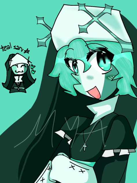 Teal Sarv fanart. - ibisPaint