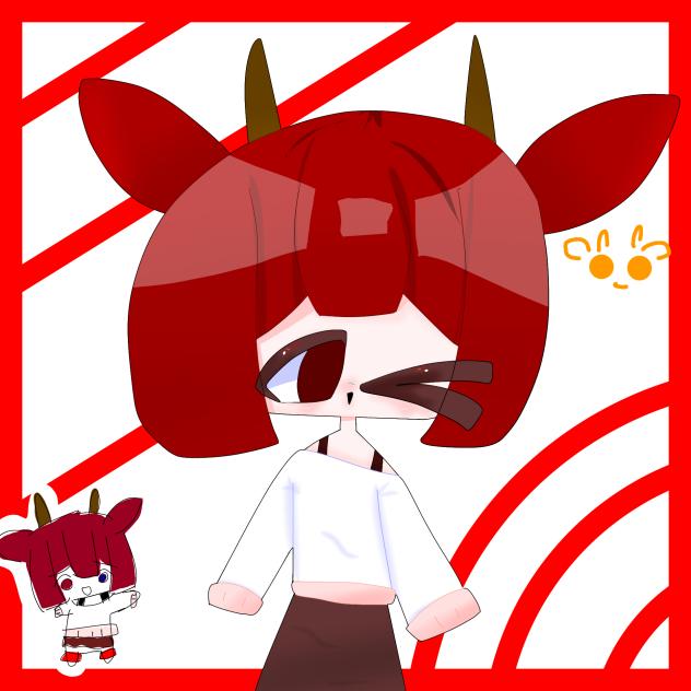 🦌本気絵なのかな🦌