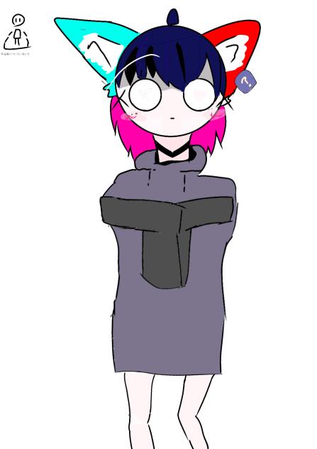 脳死で描いた性癖ちょい詰めoc