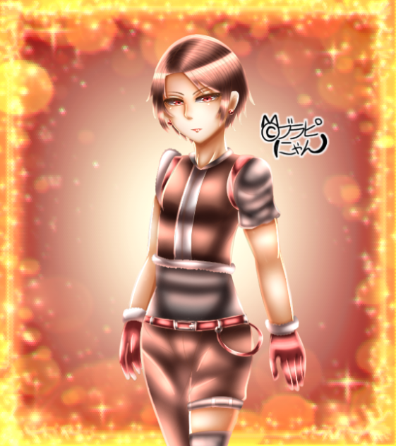 【厚塗り風】とある人イメージ絵【ブラピにゃん】