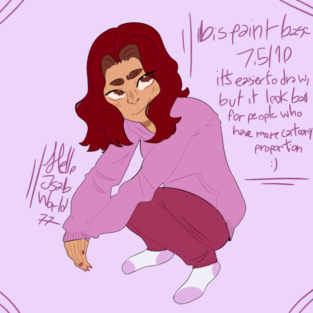 My opinion for the ibis paint bases