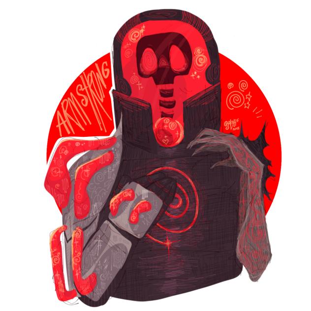 Armstrong sticker