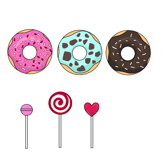 simple sweet stickers