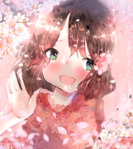 birthday with cherry blossom