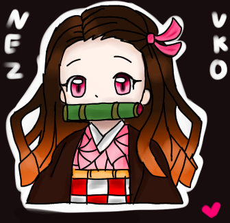 Nezuko Cute Sticker