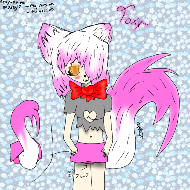 My Version of Anime Mangle