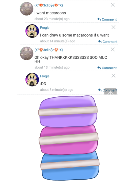 Macaroons for my buddie
