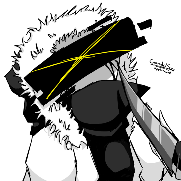 Cyanide!Sans - Appletale