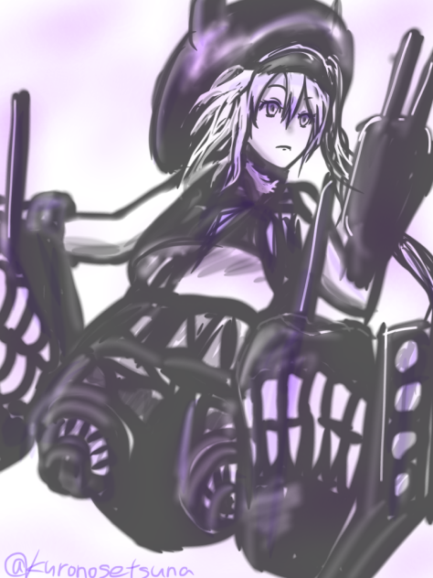 駆逐棲姫 Ibispaint