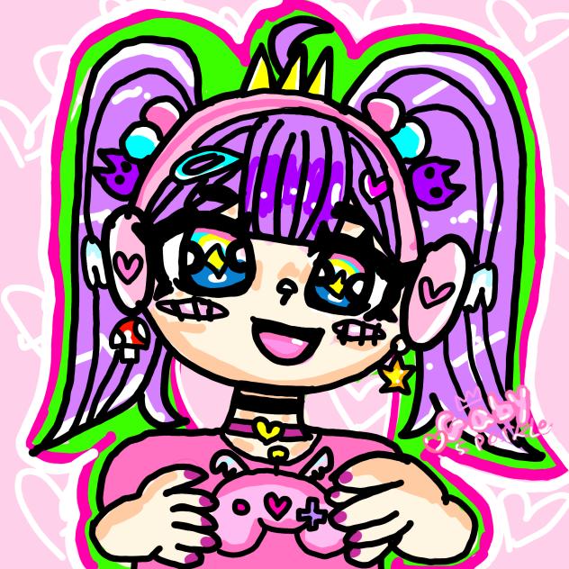 kawaii game girl