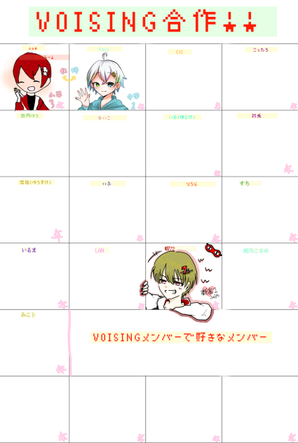 VOISING合作〜