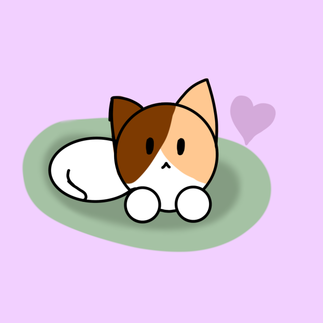 Cute cute cat 🐈 - ibisPaint
