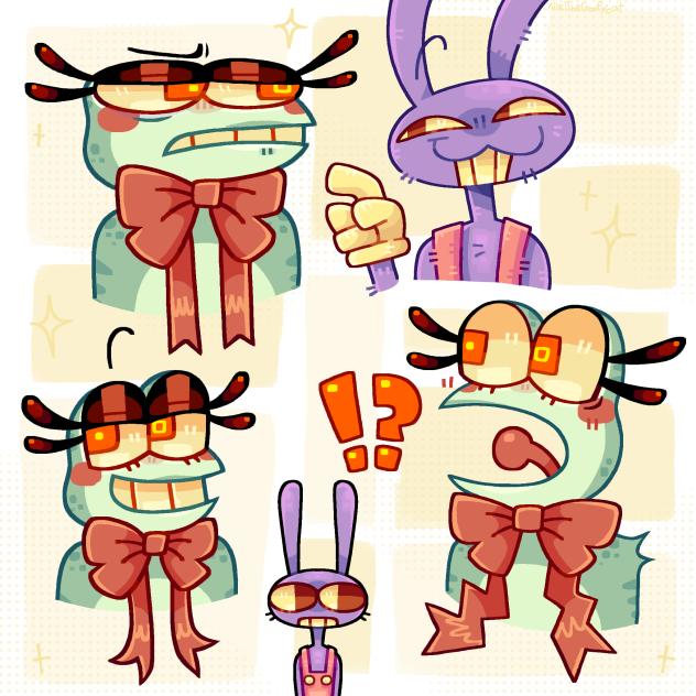 Ribbit & jax doodles (tadc)