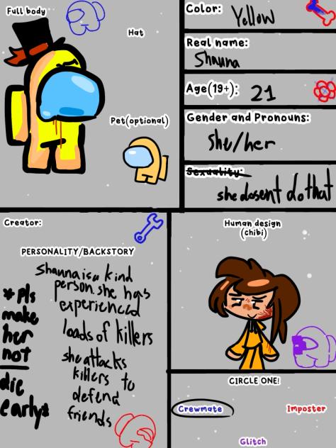 CS for an Among us comic