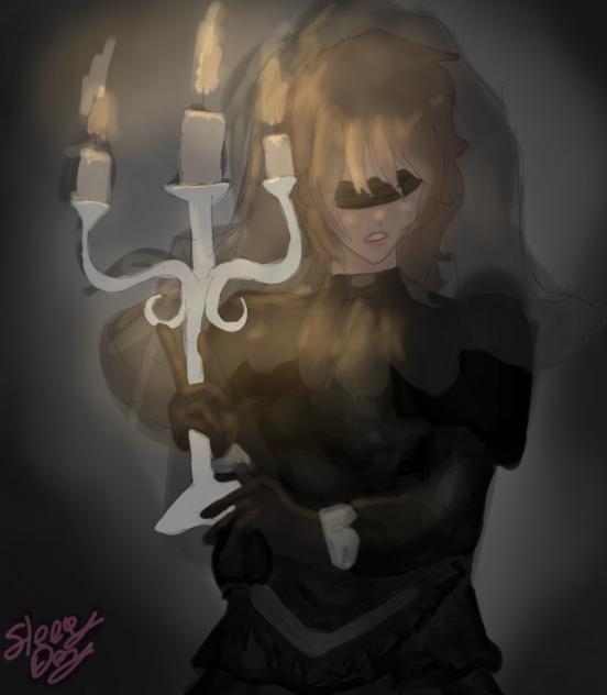 Burning light