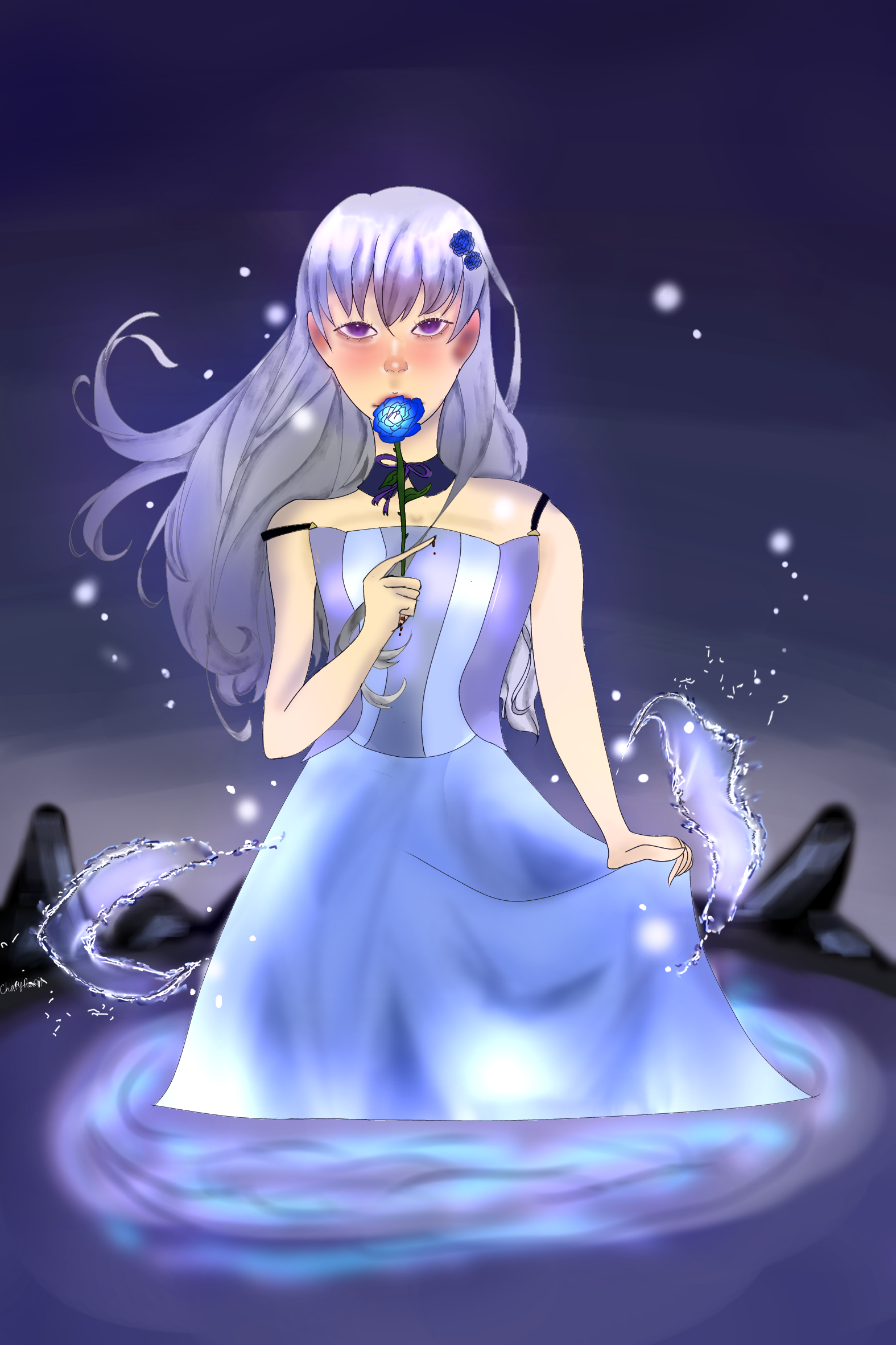 Dancing in the moonlight - ibisPaint