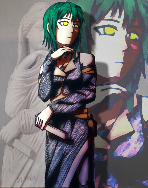 nemesis sudou traditional drawing edit