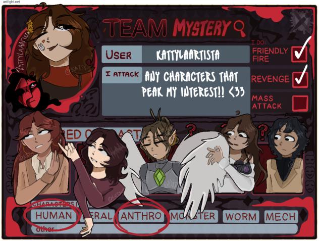 Artfight character sheet