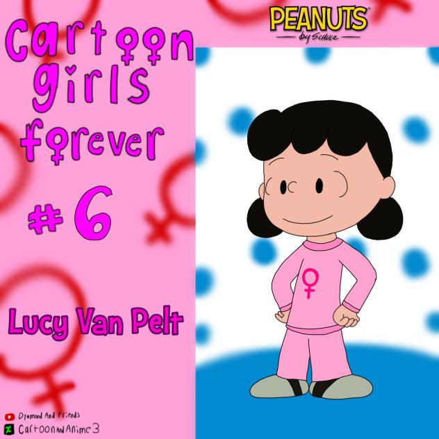 Cartoon Girls Forever #6 - Lucy Van Pelt