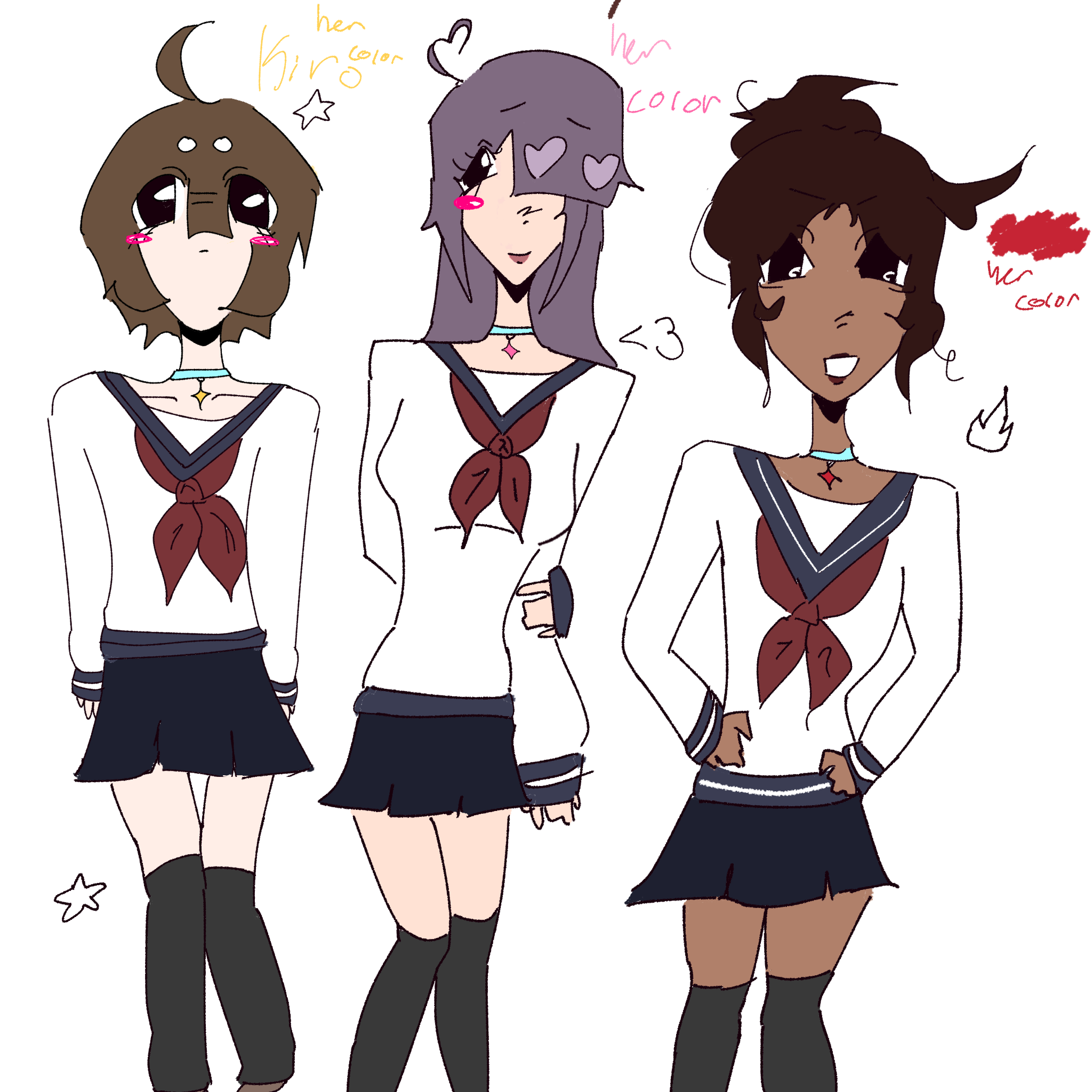 magical girl concept art - ibisPaint