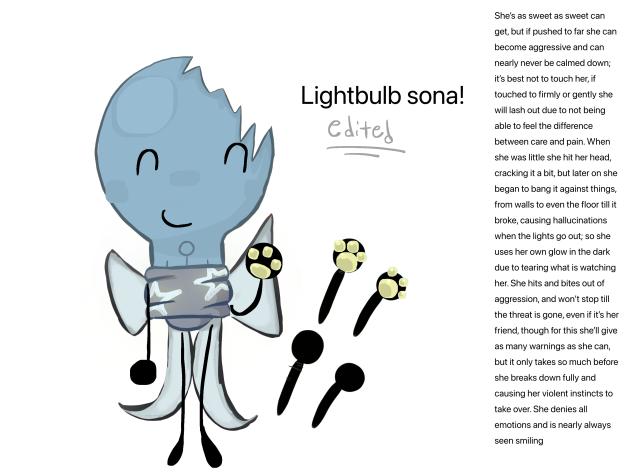 Lightbulb sona(edited)