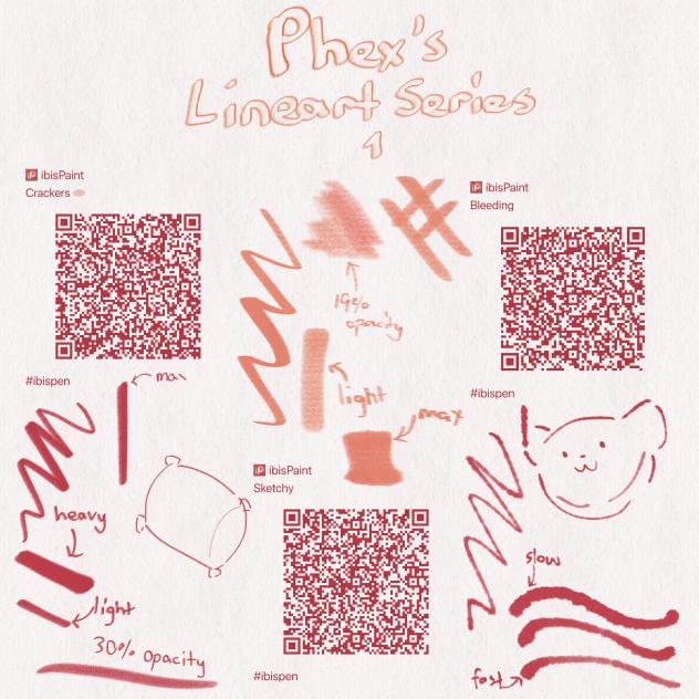 Phex’s Lineart Series 1