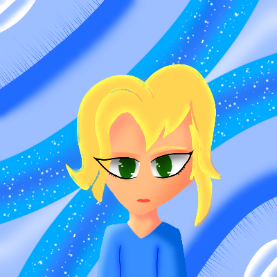 first time doing no outline besides eyes