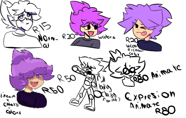 Commissions for open robux - ibisPaint