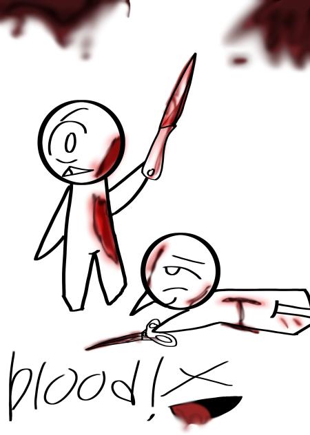 BLOOD EVERYTHING TUT!!
