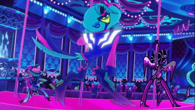 Aurora Worried And Dancing On The Pole