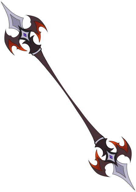 Krei's double sided spear