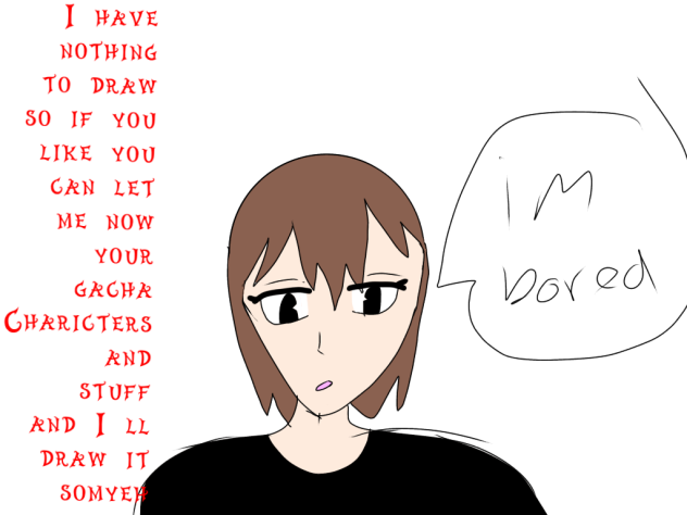 I have nothing to draw