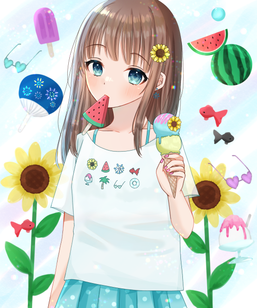 🎇💕夏の終わり🍉🌻