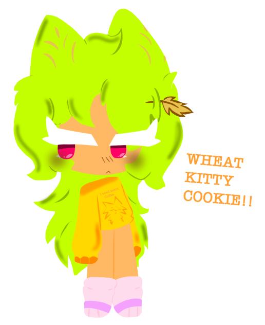 WHEAT KITTY COOKIE!!! - ibisPaint