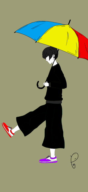 雨の日