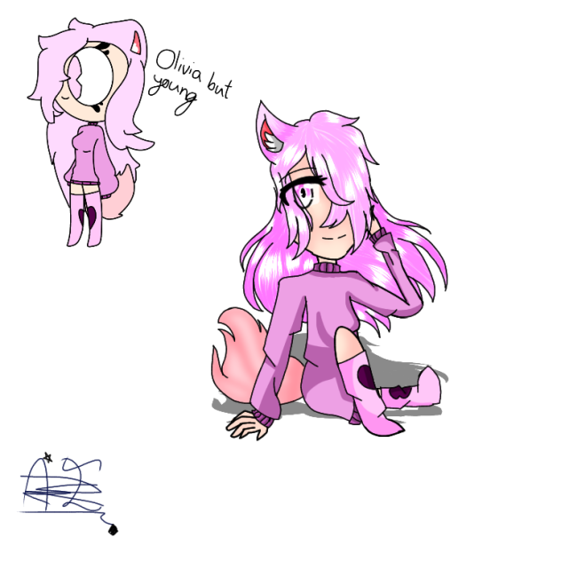 Again I drew it with my style