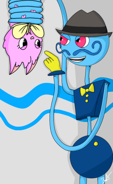 daddy long legs e Lily cat