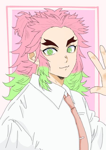 Kyōjirō Rengoku - Mitsuri colors =3