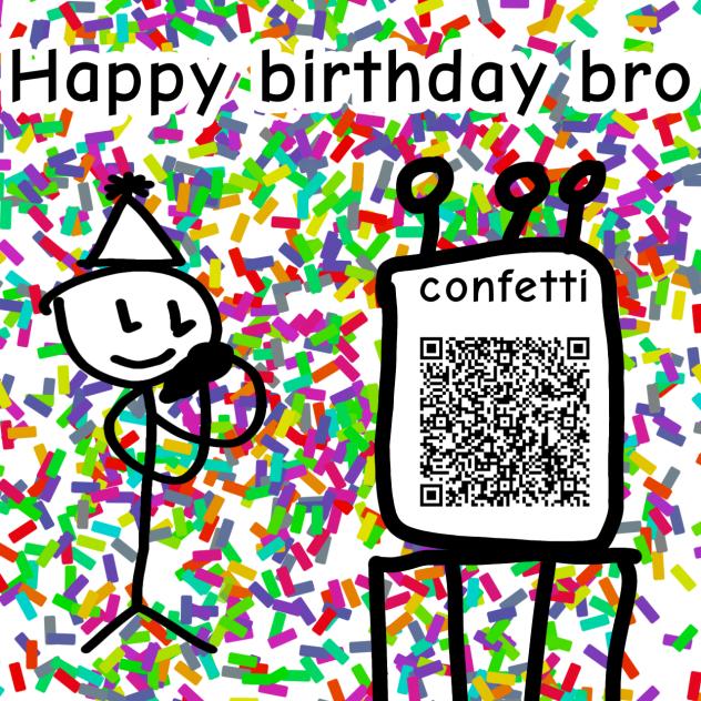 confetti brush - ibisPaint