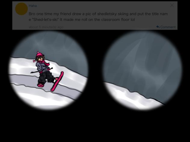 SHED, LETS SKI‼️